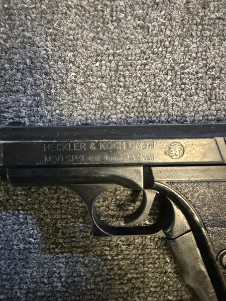Heckler & Koch/Umarex SP 9 cal 9 PAK Gaspistole – Bild 2