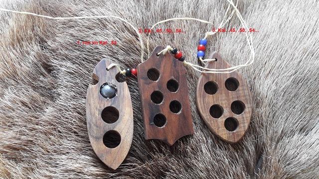 Vorderlader Ladeplatte cal .45,.50,.54 / Muzzleloader Longhunter Loading block cal. .45,.50,.54 – obrázek 1