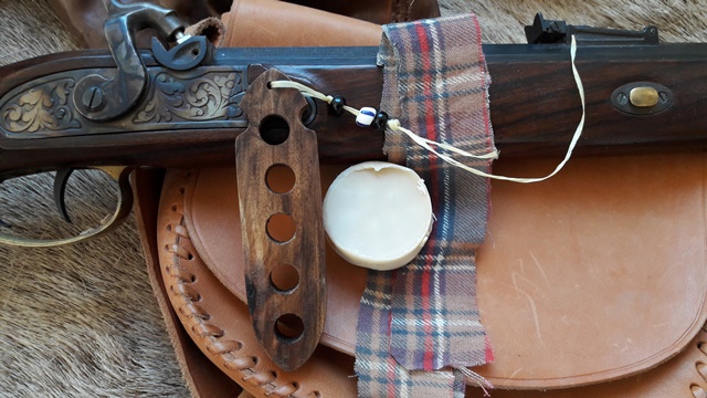 Vorderlader Ladeplatte cal .45,.50,.54 / Muzzleloader Longhunter Loading block cal. .45,.50,.54 – image 1