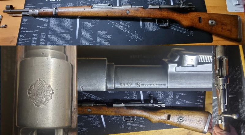 Mauser K98k 8x57IS Repetierbüchse Zastava Überarbeitung Hämmerli Lauf Karabiner – Bild 1