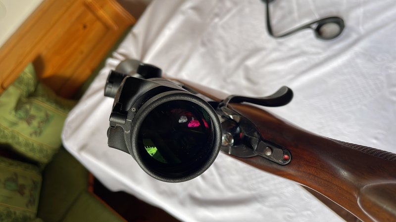 Sauer 92 S Kaliber .300 Weatherby Swarovski Z6 i 5-30 x 50 P inklusive Ballistikturm – Bild 3