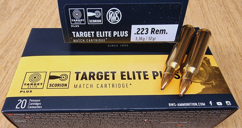 .223/52grs RWS Target Elite Plus 20 stk. – Bild 1