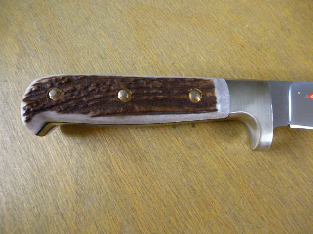 Puma Messer - Jagdnicker - Nr. 11 3590 - Griffschalen aus Hirschhorn - Lederscheide in OVP – Bild 6