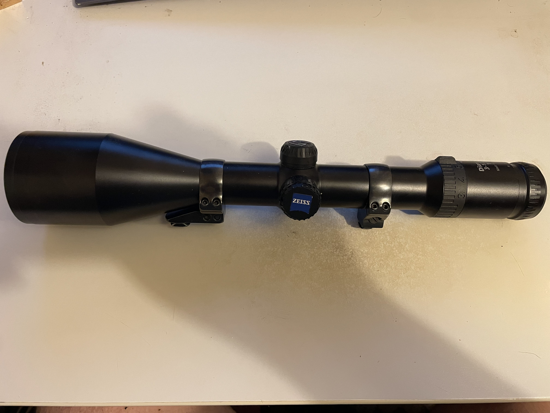 Zeiss Diavari V 3-12x56 Abs. 4 Leuchtkreuz Spitzenfernglas + OVP+ EAW Oberteile 30 mm – Bild 3