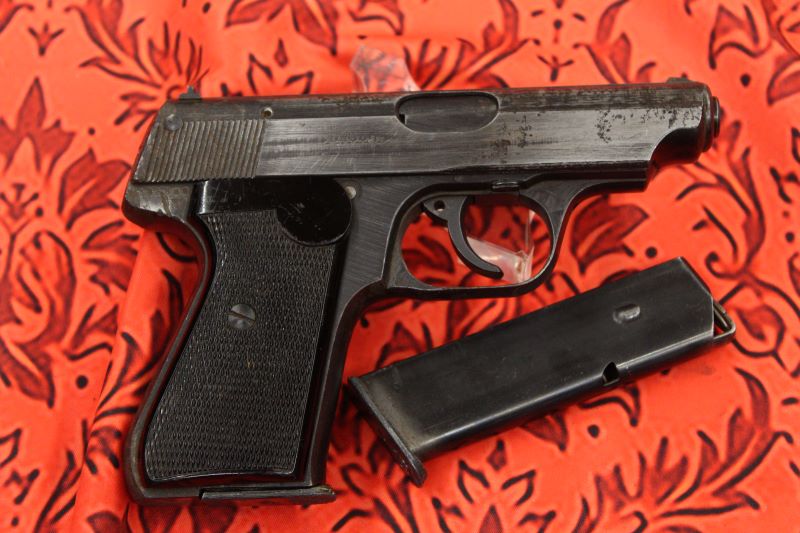 Pistole J.P. Sauer Mod. 38 im Kal. 7,65mm mit WaA37 - Wehrmacht mit "Adler N" / Mauser, Walther – Bild 1