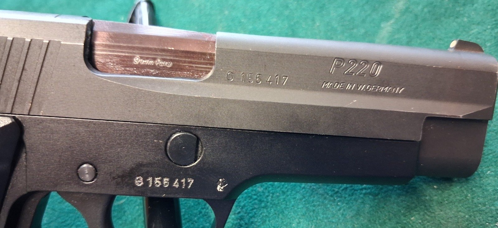 Pistole SIG Sauer P220 im Kaliber 9mm Luger – Bild 3