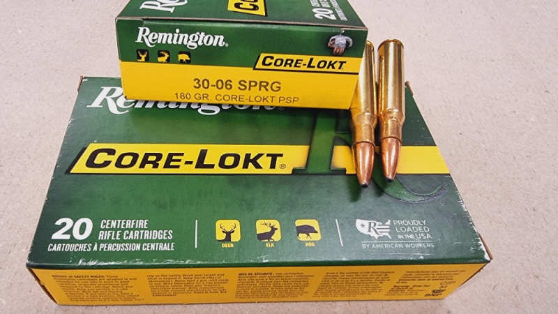 .30-06/180grs PSP Remington Core-Lokt Spitz 20 Stk. #R30065# SSZ Berka – Bild 1
