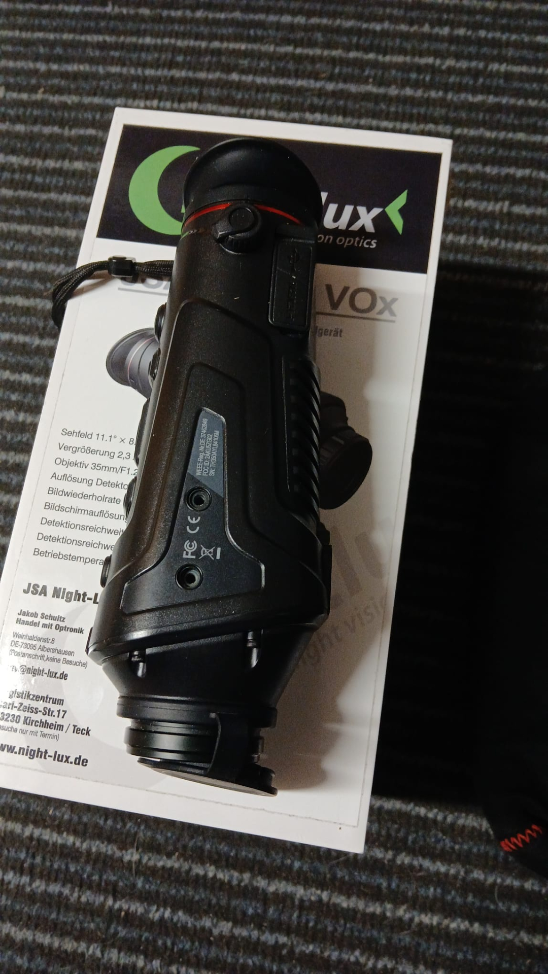 Wärmebildgerät Nightlux JSA IR-435 VOx – 4. kép