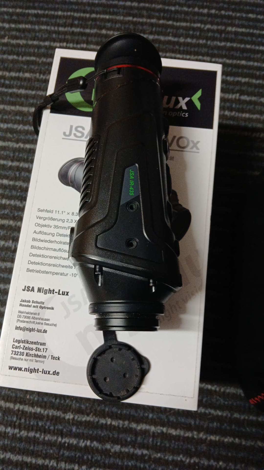 Wärmebildgerät Nightlux JSA IR-435 VOx – 2. kép