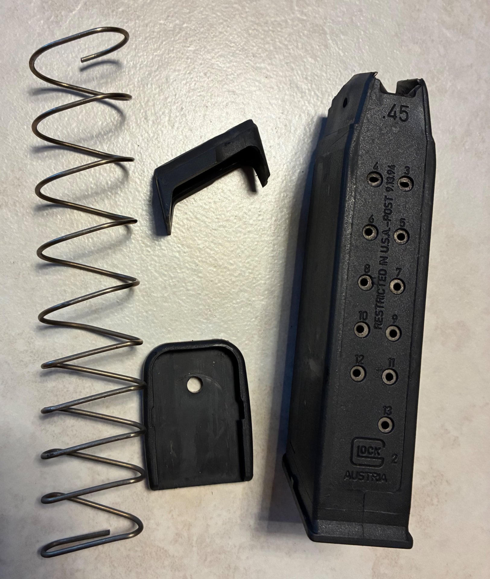 Original Magazin 13 Schuss für Glock 21,30 und 41 im Kaliber .45Auto – Bild 1