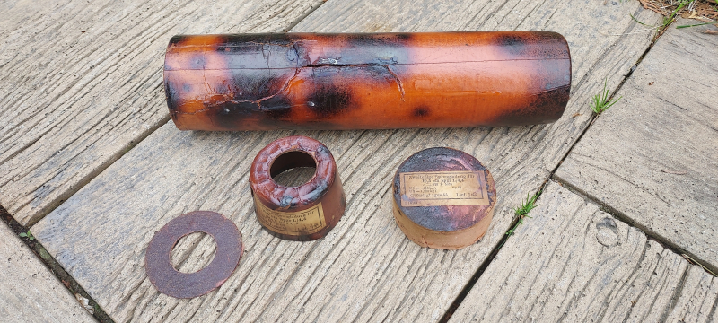 Paperrolle Flak 10,5 cm - original ww 2 – Bild 4