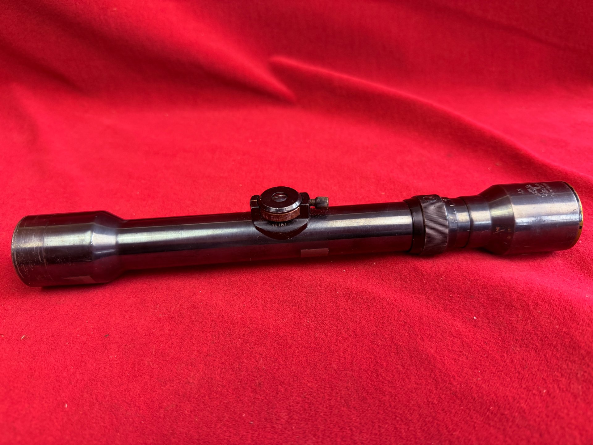 Uhlenflucht Zielfernrohr 4x, Hersteller Geller Giessen – Bild 1