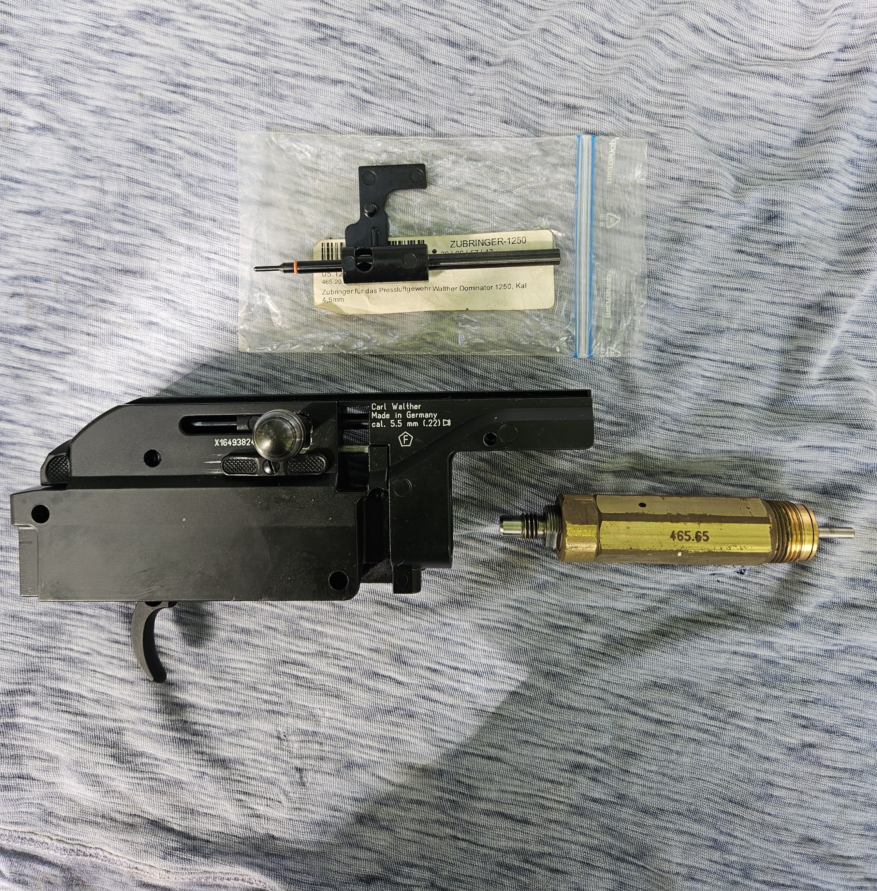 Walther Dominator 1250 Abzug-System Kaliber 5,5 mm und Ventil – Bild 1