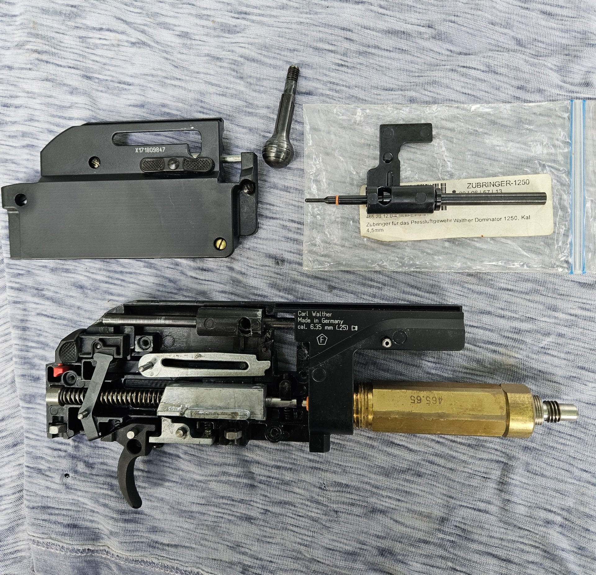 Walther Dominator 1250 Abzug-System Kaliber 5,5 mm und Ventil – Bild 3