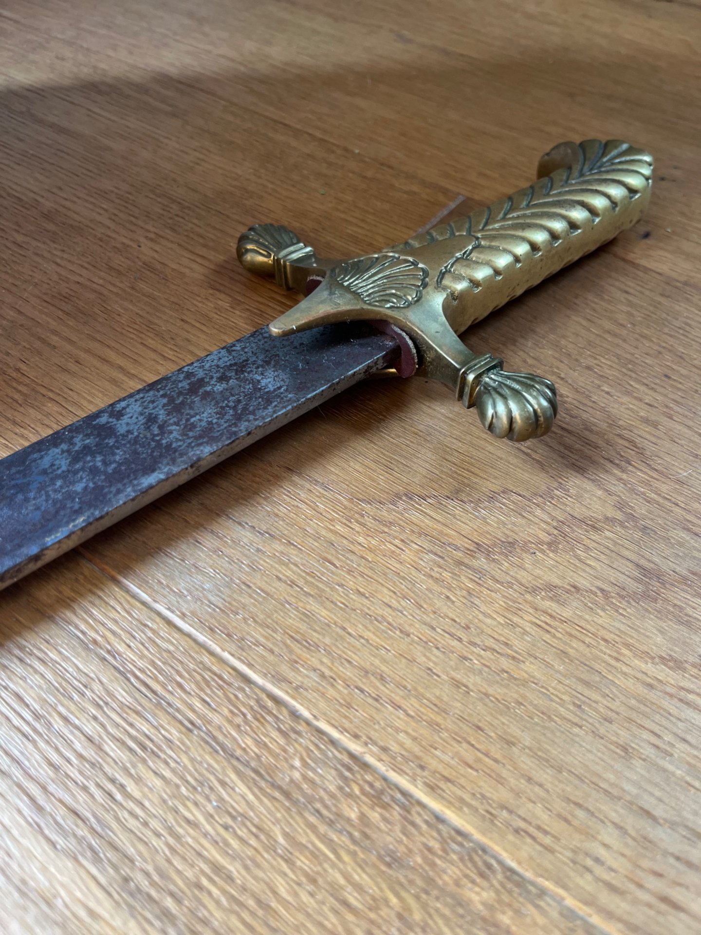 Polnischer Parade-Säbel Karabela - Sabre de parade - Messinggriff 91,5cm – Bild 3