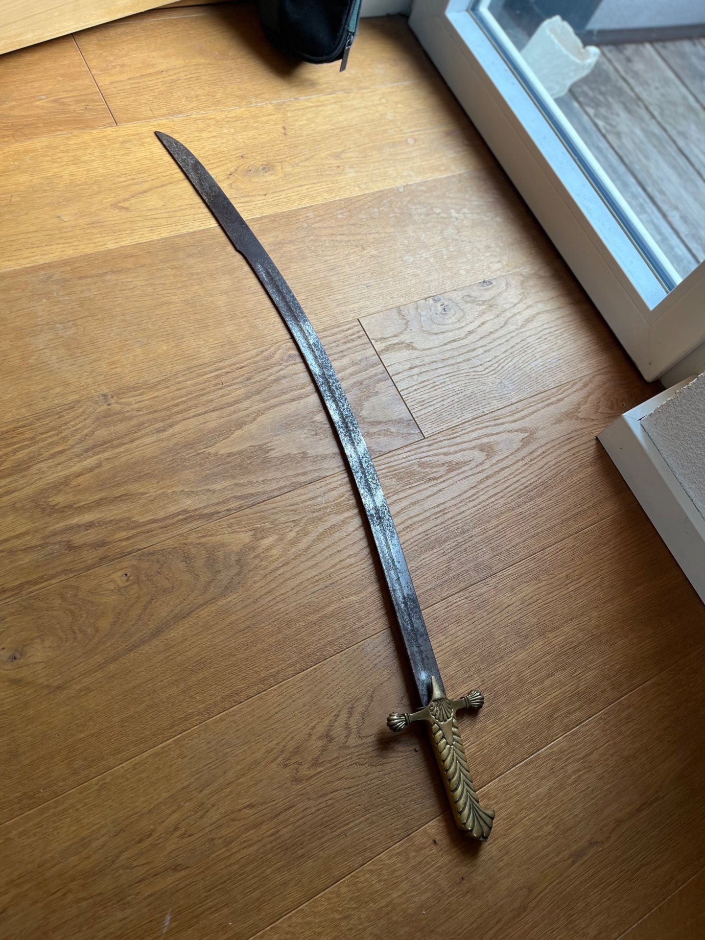 Polnischer Parade-Säbel Karabela - Sabre de parade - Messinggriff 91,5cm – Bild 1