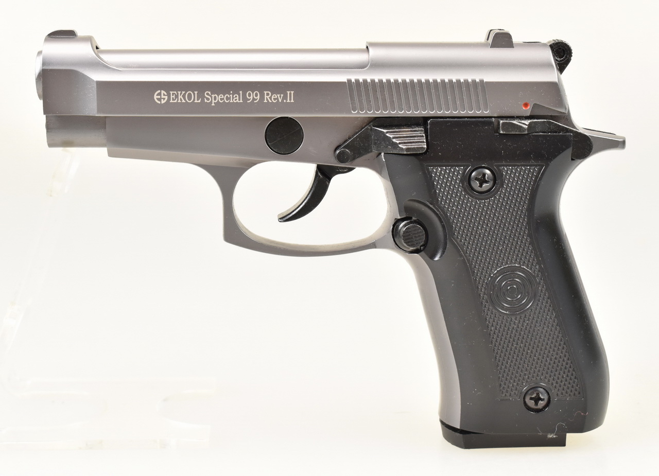 EKOL " Special 99 Rev. II " TITAN Gas- und Schreckschuß Pistole Kal. 9mm PAK in der OVP – Bild 1