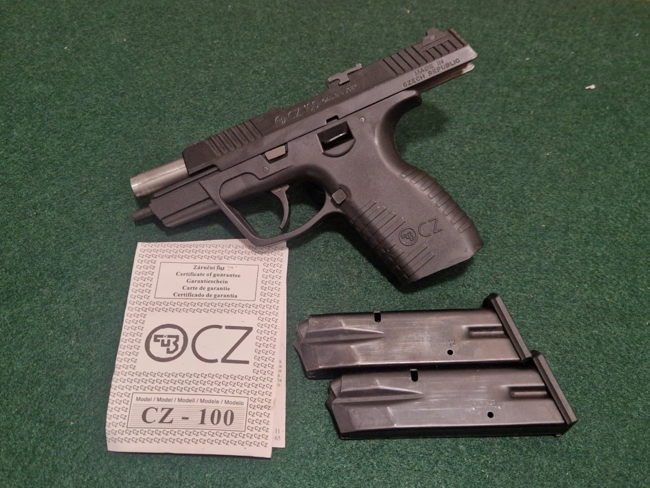 CZ 100 Pistole mit 2 Magazinen 9x19mm – Bild 2
