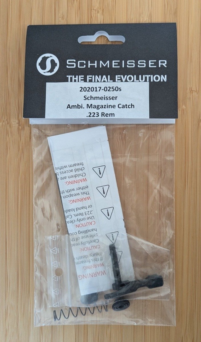 Schmeisser AR15 Ambidextrous Magazine Catch, Beidseitiger Magazinauslöser, für .223 Büchsen – Bild 1