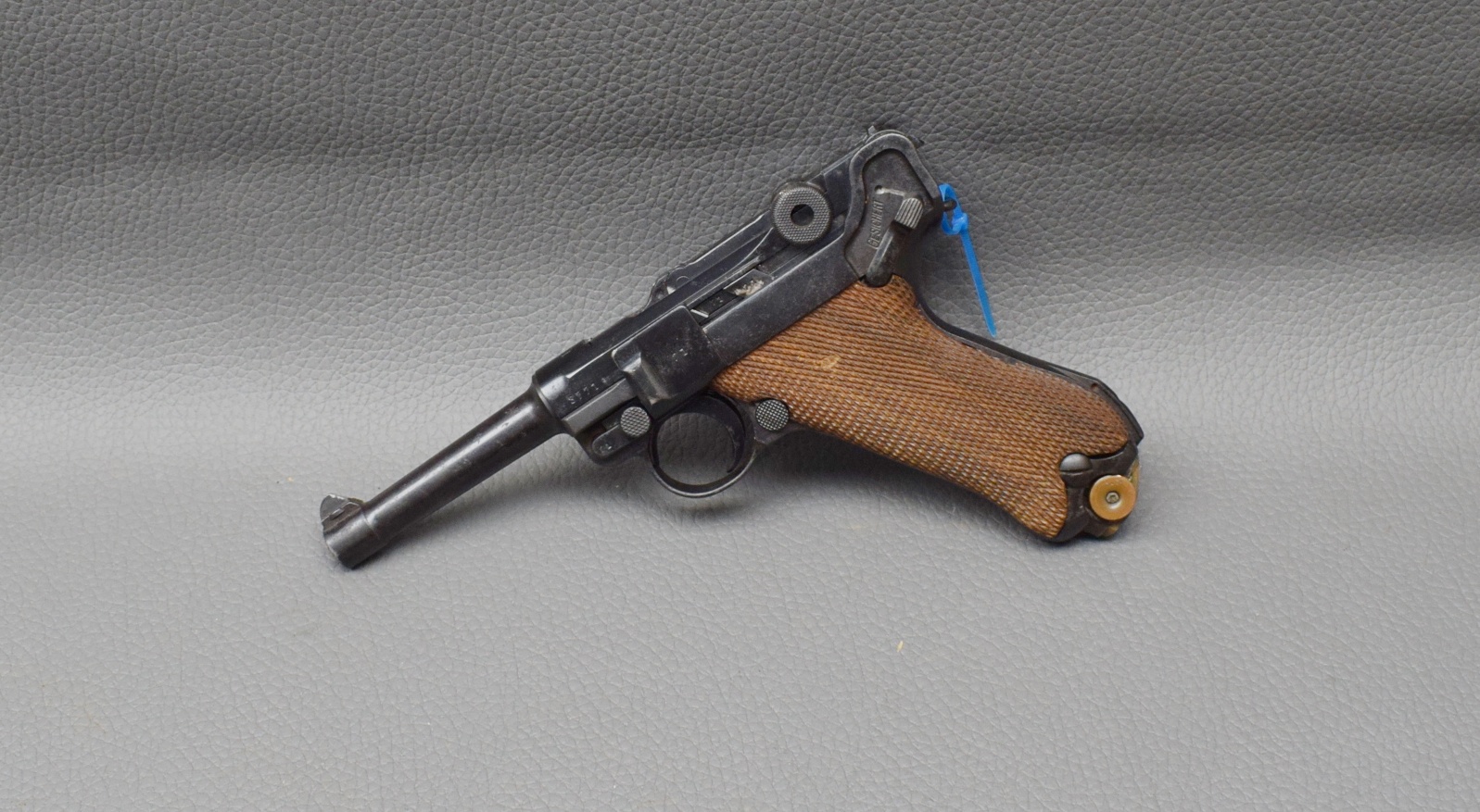 Mauser P 08 Pistole S/42 1938 P08 WaA, Kaliber 9mmLuger, gut – Bild 1
