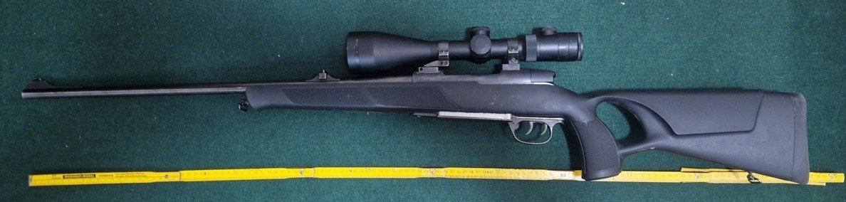 Voere 30-06 Repetierbüchse Deutscher Stecher 2,5-10x56 Microdot Schwenkmontage – Bild 1