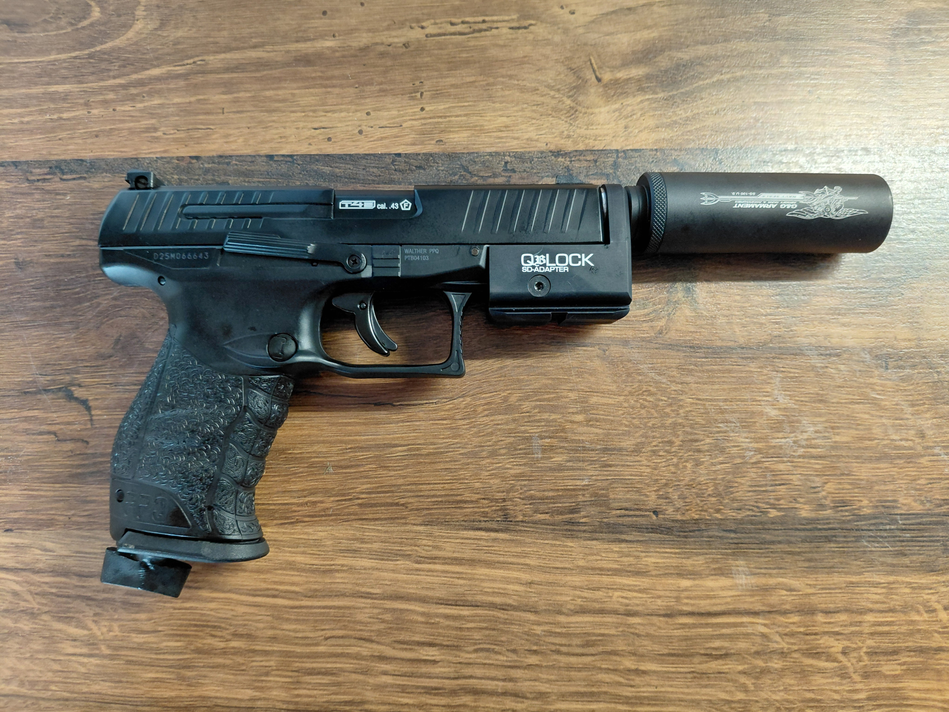 Walther ppq m2 T4E CAL.43 RAM HOMEDEFENCE PAKET – Bild 3
