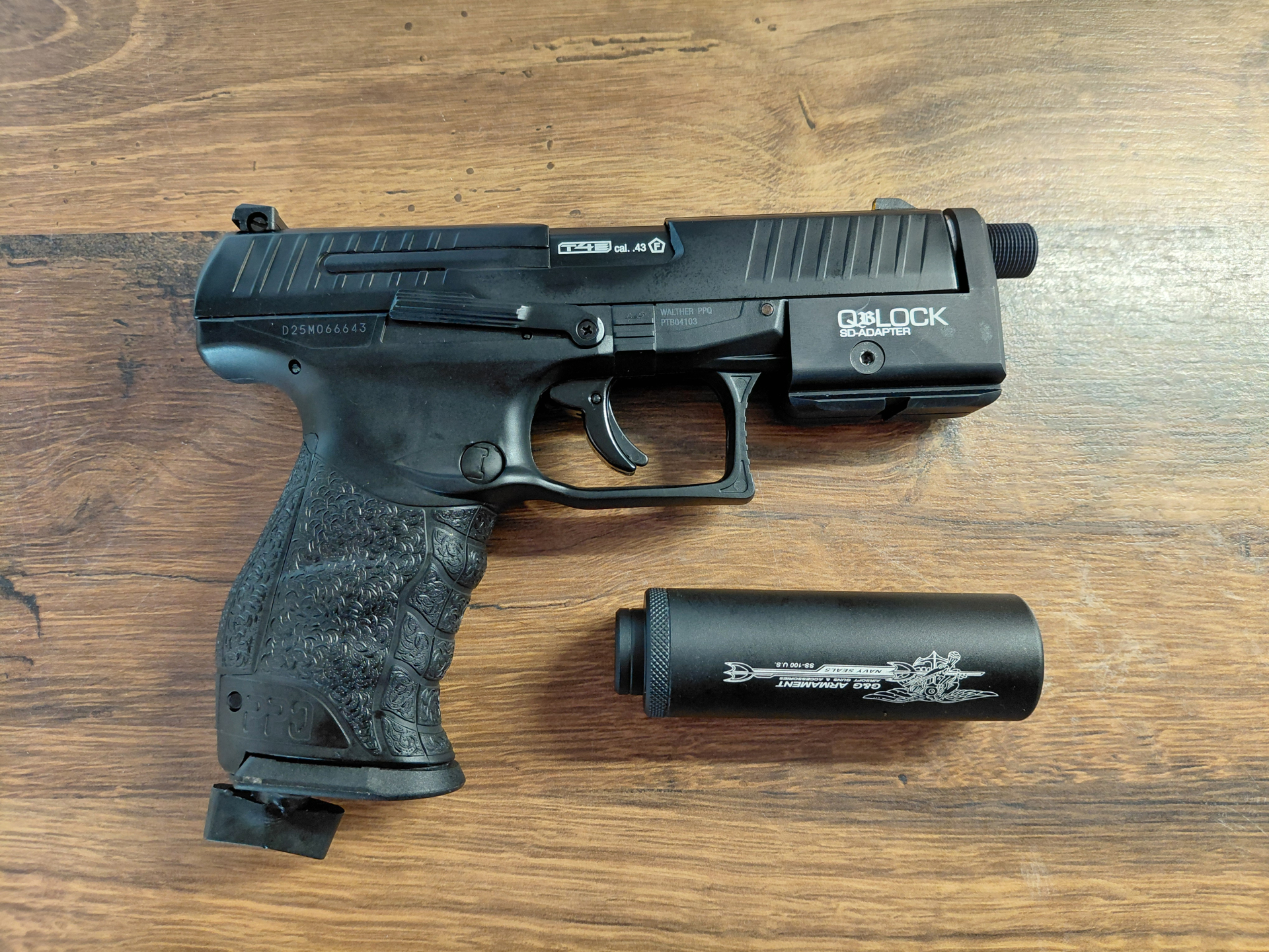 Walther ppq m2 T4E CAL.43 RAM HOMEDEFENCE PAKET – Bild 4