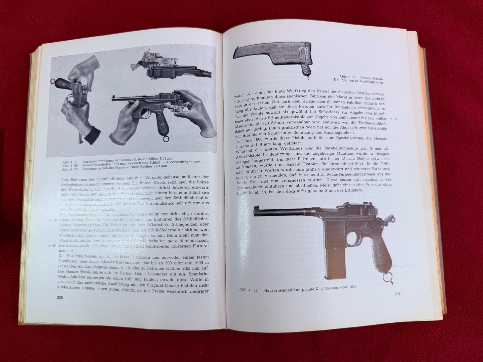 Faustfeuerwaffen 822 Seiten, G. Bock - W Weidel von 1971 – Bild 6