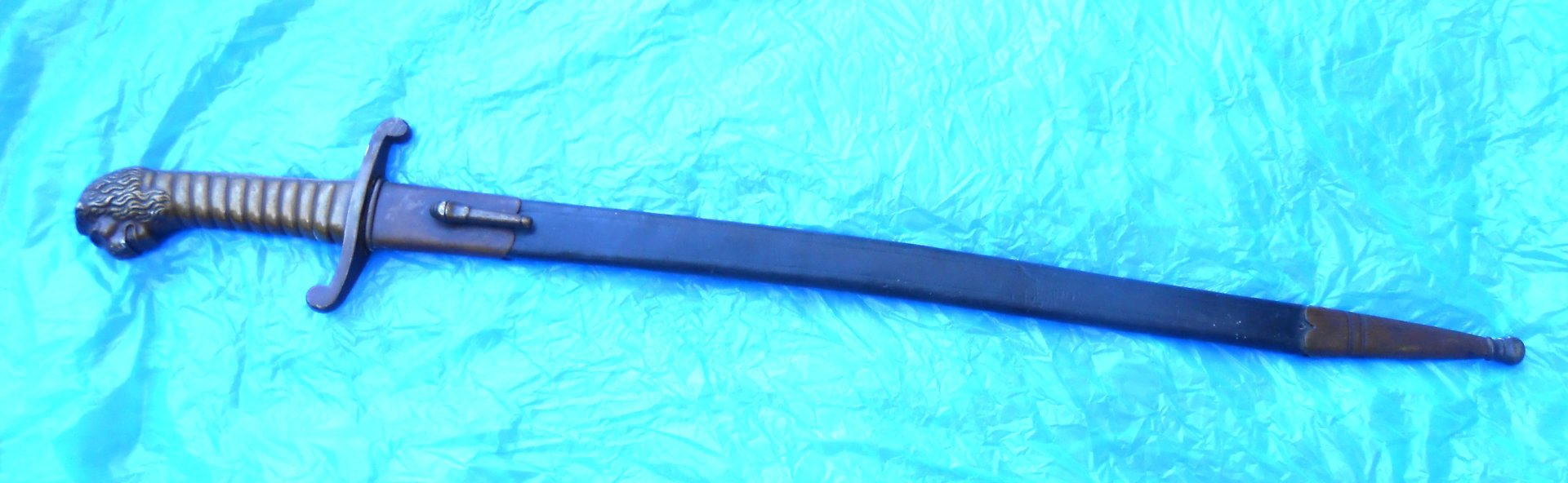 Artillerie Faschinenmesser BAYERN Modell 1892 seltenes Eigentumsstück – Bild 1