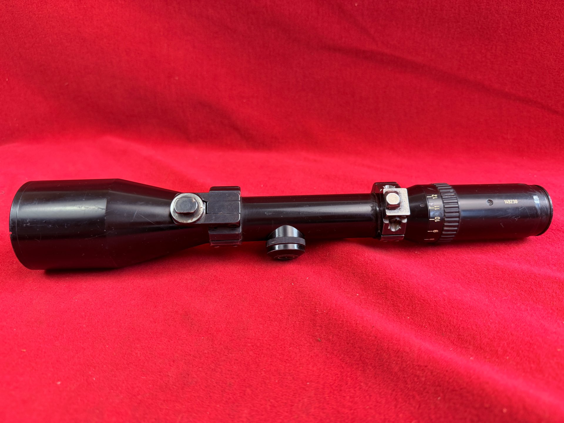 Schmidt & Bender Zielfernrohr 3-12x50, Absehen 4, mit Schwenkmontage Oberteilen – Bild 4