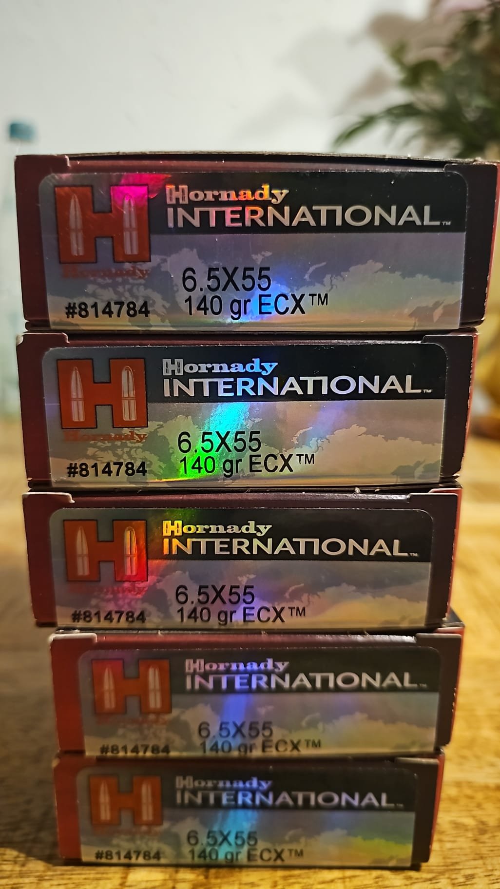 5 Packungen Hornady 6,5x55 ECX – Bild 1
