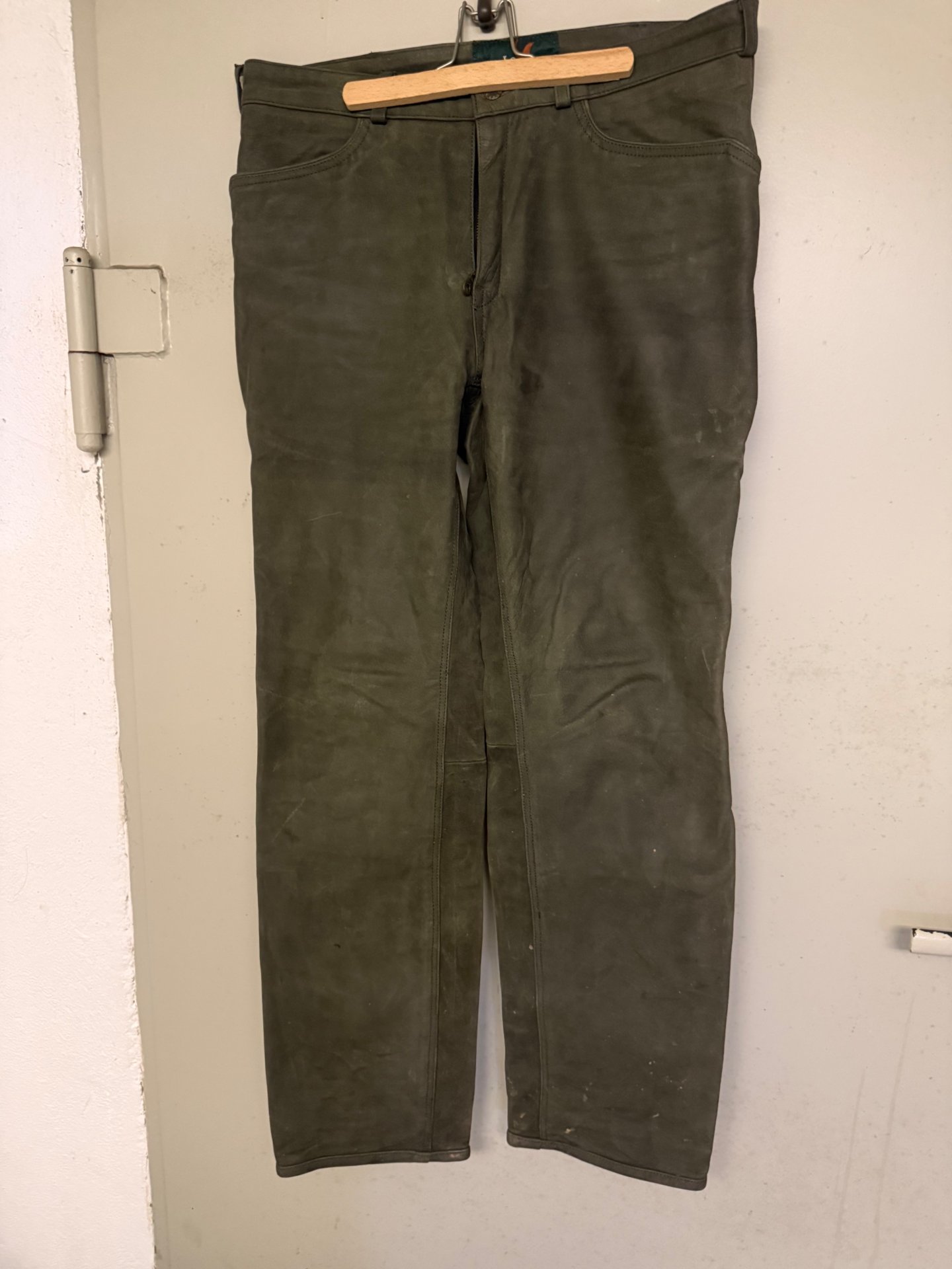 Büffellederhose von La Chasse, Gr. 50 – Bild 1