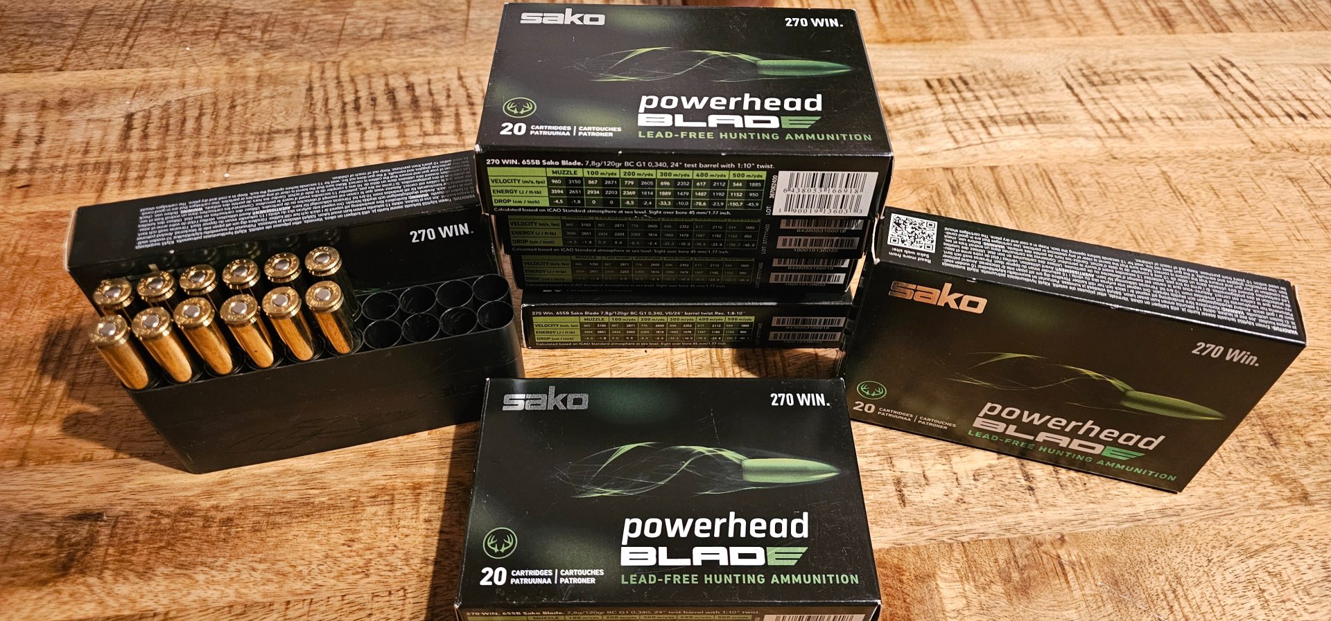 Sako Powerhead Blade 270 win., 120gr, 7,8g – Bild 1