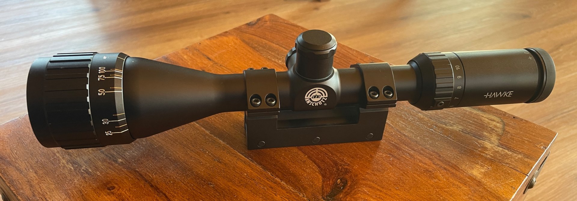 Zielfernrohr Anschütz KK50 4-12x44 AO – Bild 1