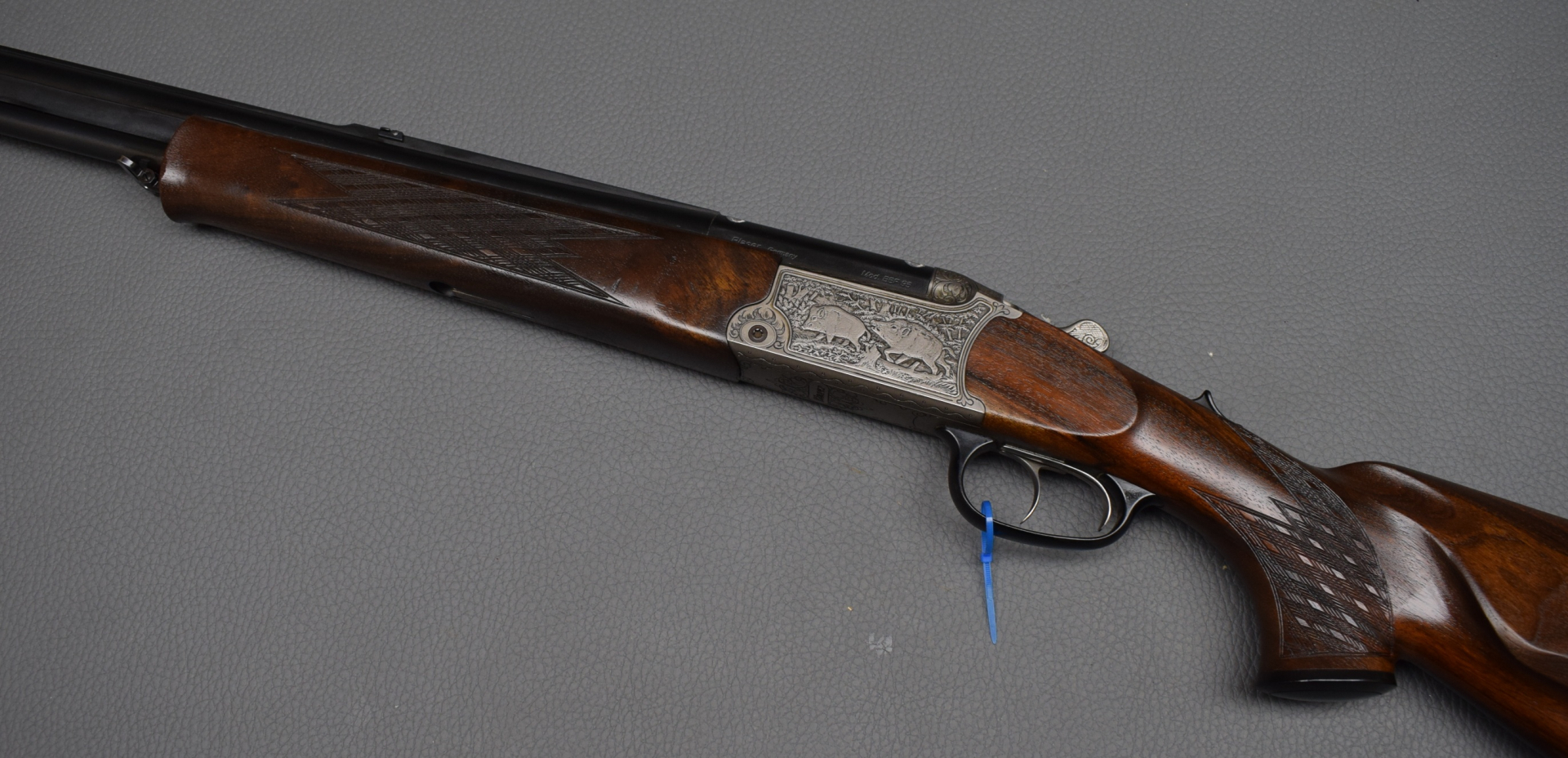 Blaser BBF 95 Bockbüchsflinte 95 Prestige 16/70 & 7x65R, sehr gut mit gravierten Seitenplatten – Bild 1