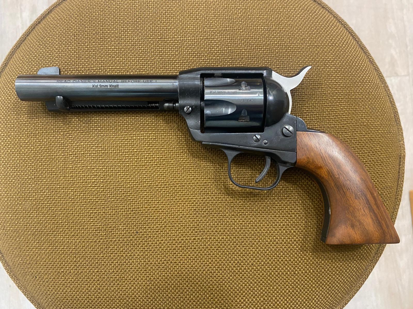 Weihrauch, Western Revolver, Kaliber 9 mm NEU und und geschossen – Bild 1