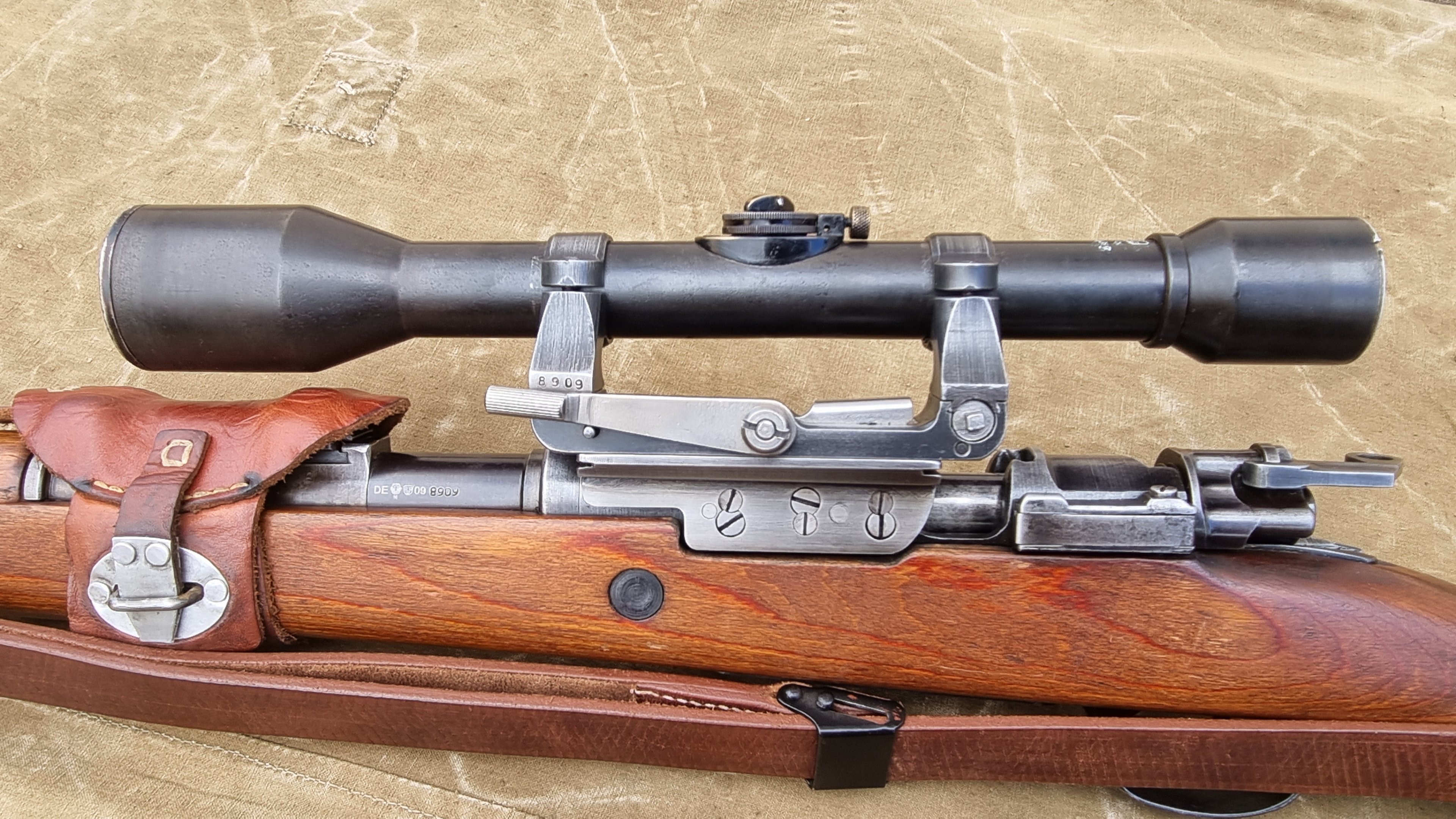 Scharfschützen-K98k Gustloff (bcd 4) mit seltenem Vorkriegs-Zeiss „Zielsechs“ – Bild 2