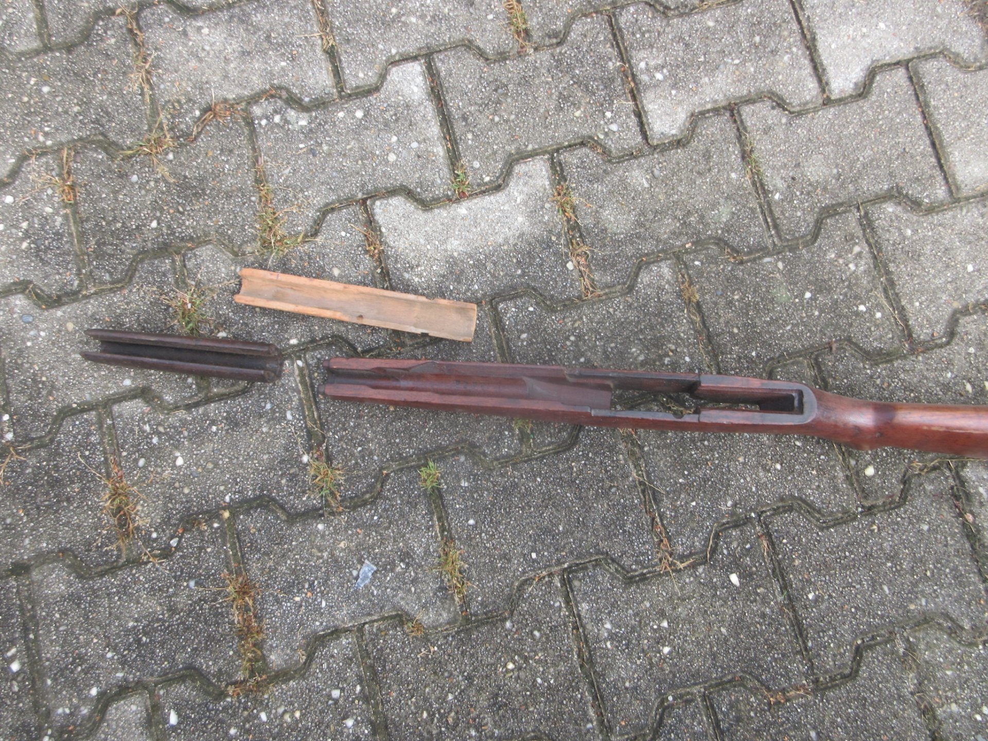 Original US Army Garand M1 30-6 Holz Schaft Komplett Set WWII WK2 – Bild 2