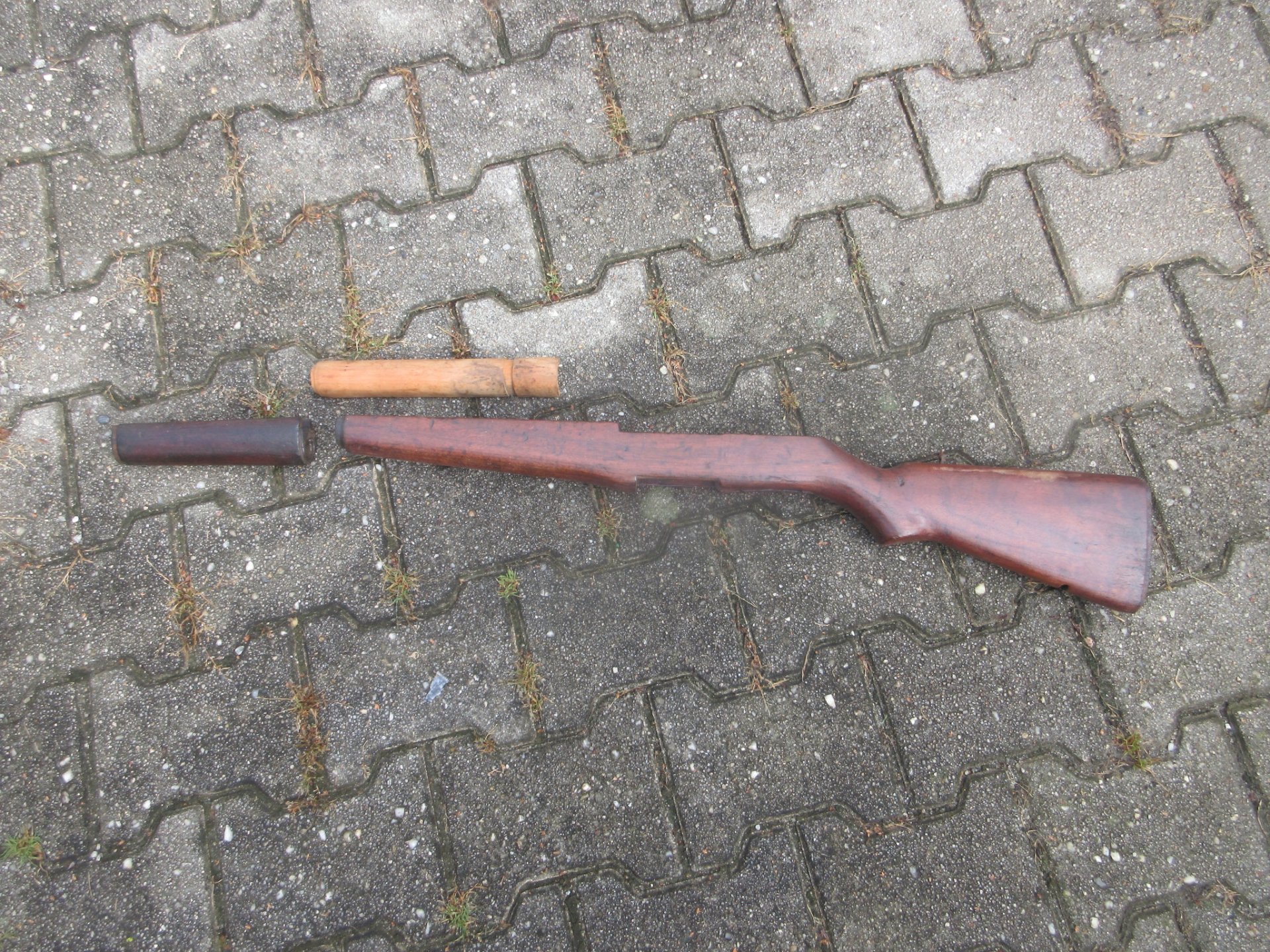 Original US Army Garand M1 30-6 Holz Schaft Komplett Set WWII WK2 – Bild 1