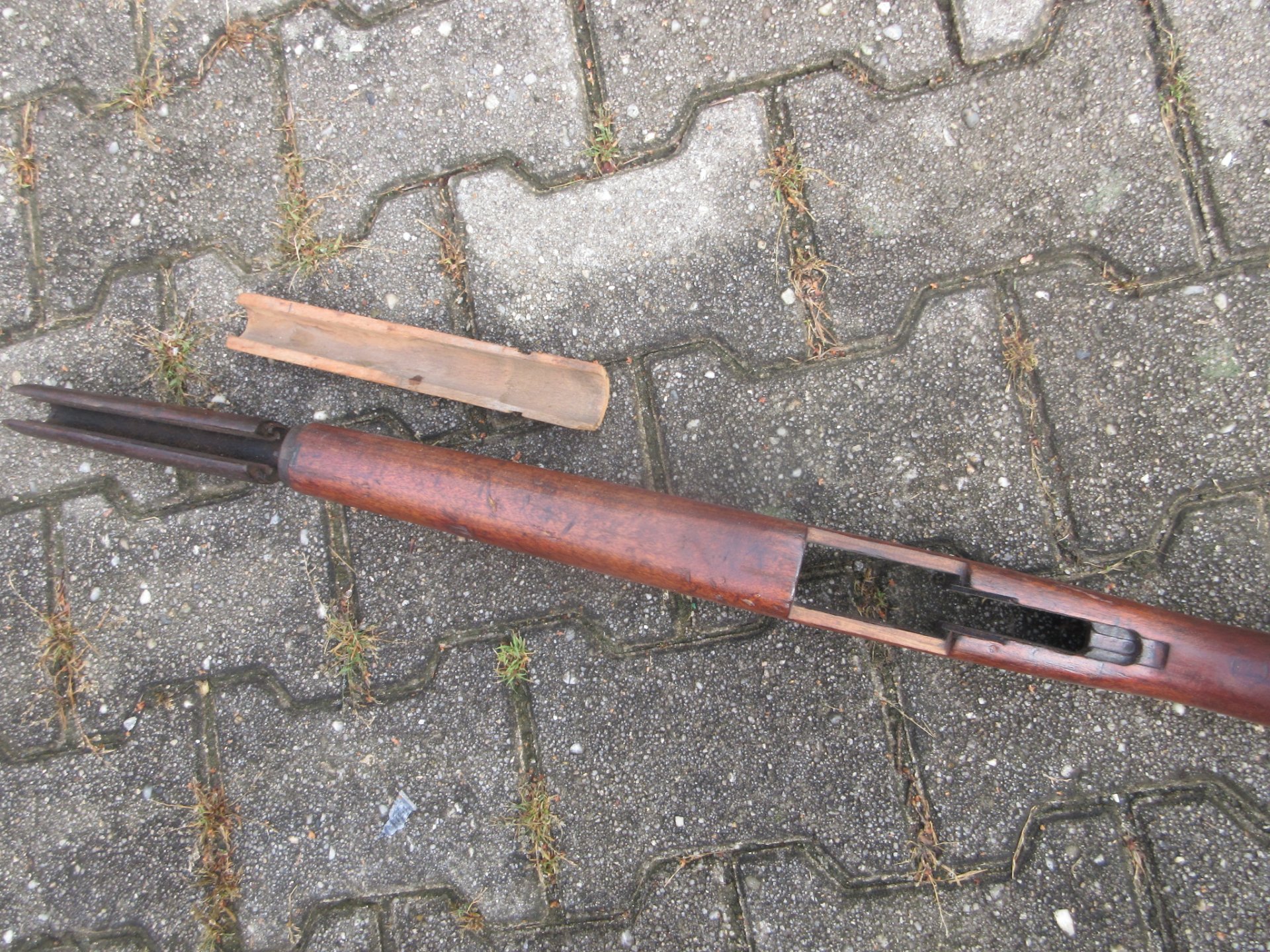 Original US Army Garand M1 30-6 Holz Schaft Komplett Set WWII WK2 – Bild 4