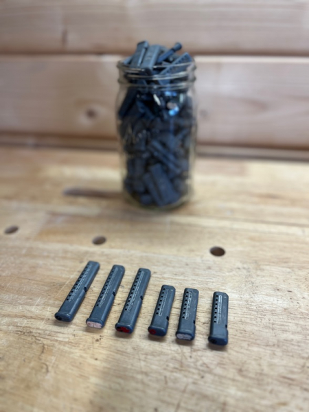8er TW Suhl Haenel DRP PAT Luftgewehr Magazin DDR 310 Anschütz 8 Schuss NVA Sturmstreichhölzer – Bild 1