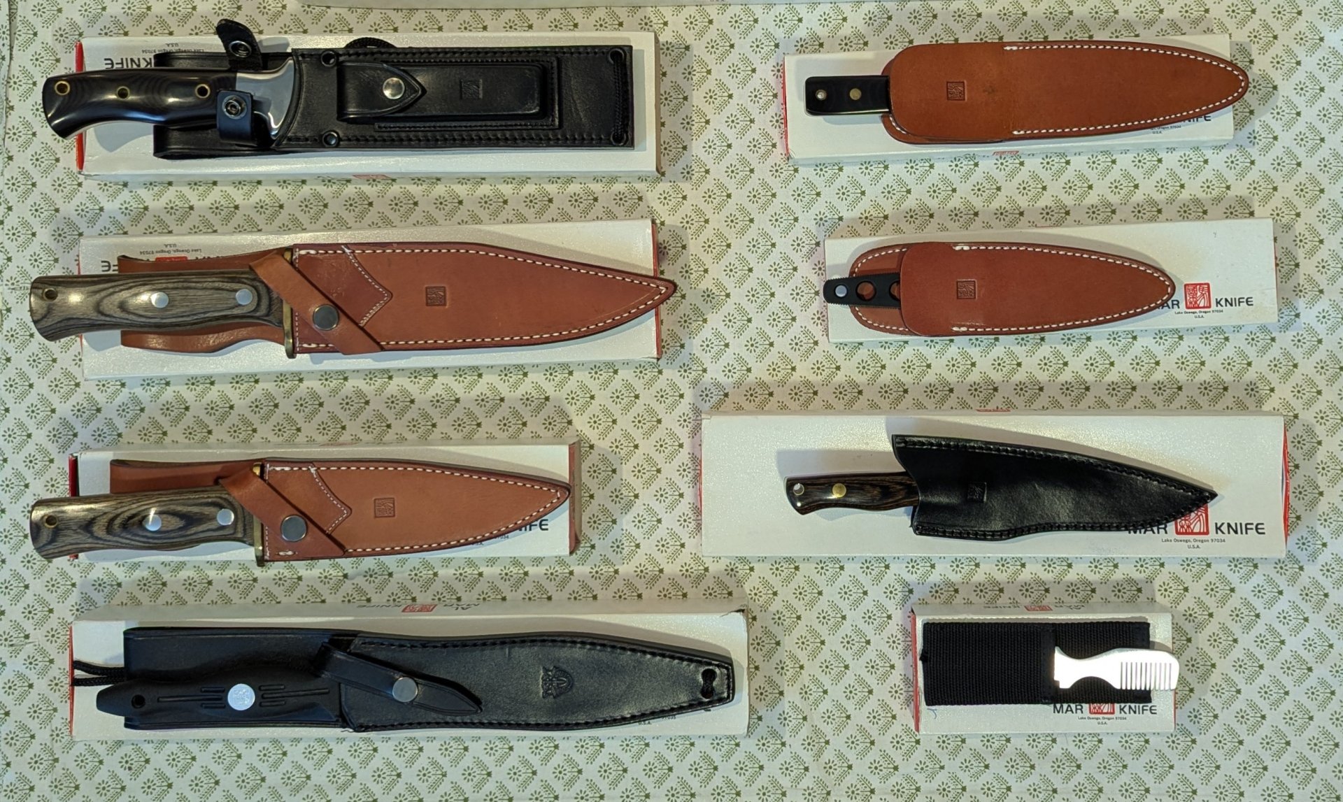 AL MAR Knives Kampfmesser Dolch Sammlung – Bild 1