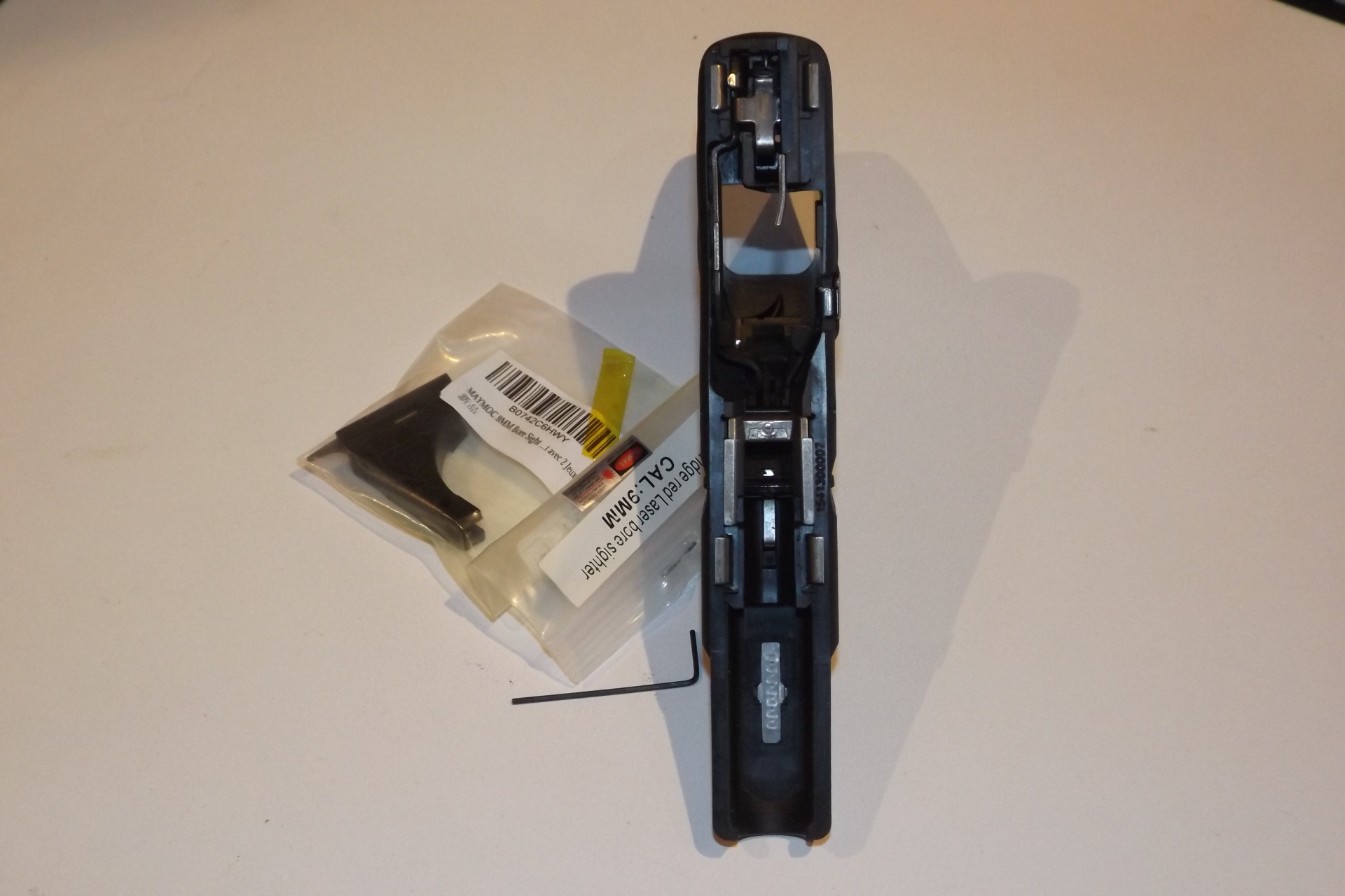 Griffstück Glock19, Gen3 (auch Gen2) mit einstb. Abzugsgewicht – Bild 4