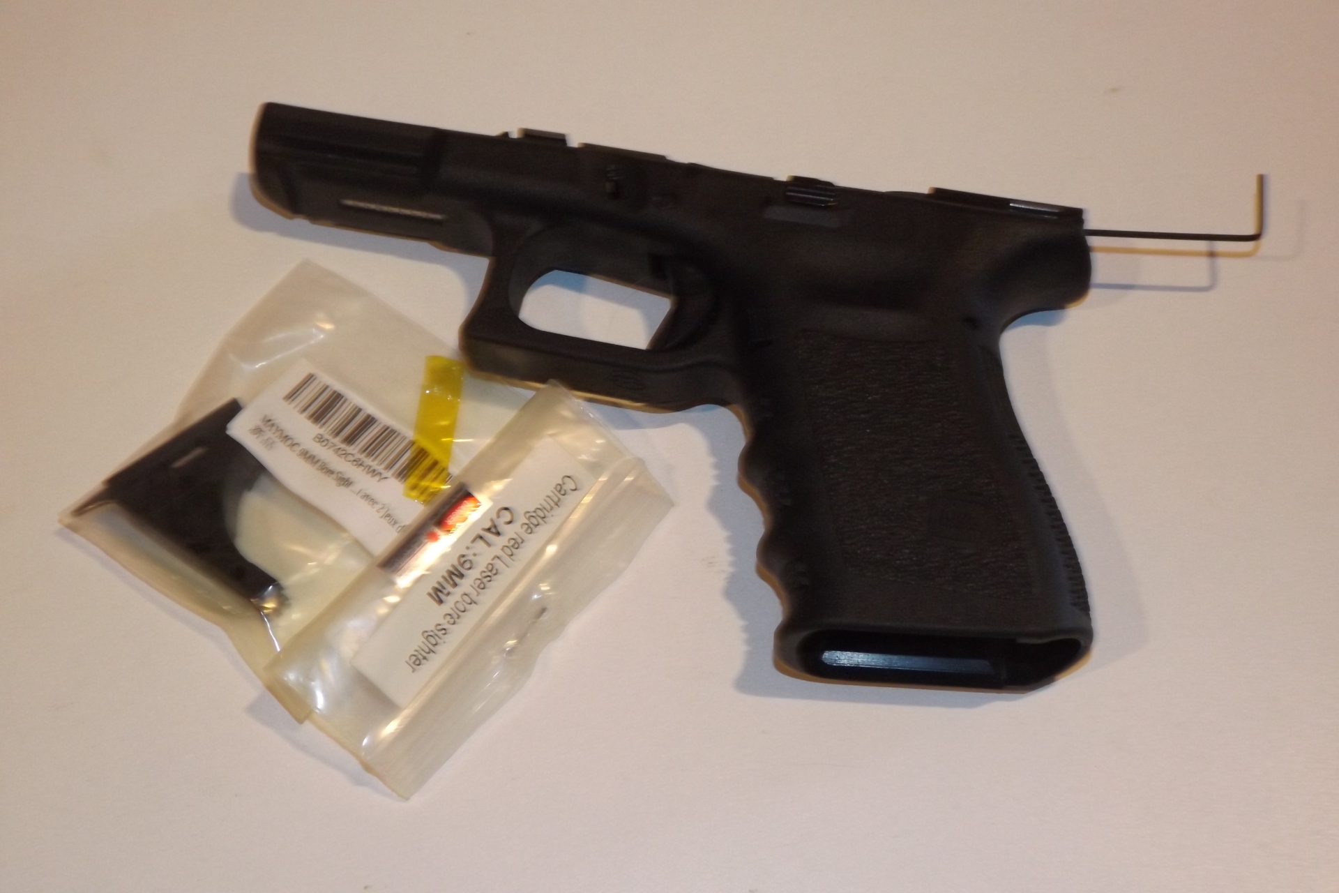 Griffstück Glock19, Gen3 (auch Gen2) mit einstb. Abzugsgewicht – Bild 3