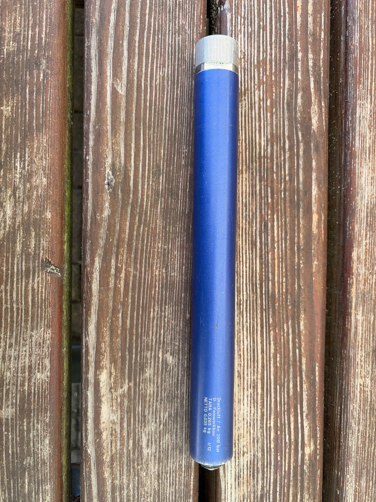 Pressluftflasche Feinwerkbau 32cm – billede 1