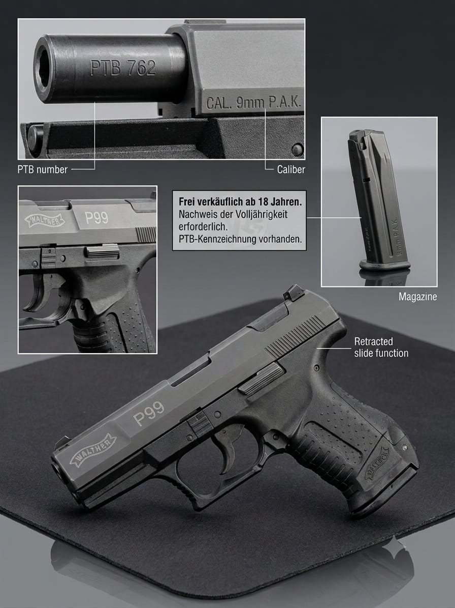 Walter P99 P.A.K. – obrázek 1
