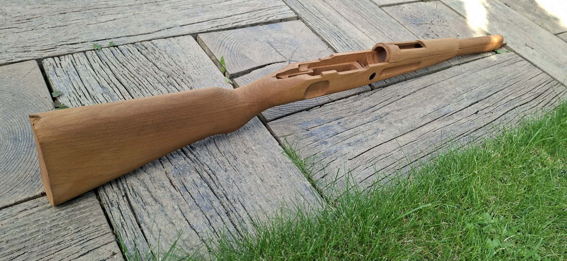 GewehrSchäft Mauser K98 PFK Warschau kolben TOP Repro !!! – Bild 4