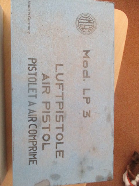 Alte Luftpistole EmGE Mod. LP 3 – afbeelding 2