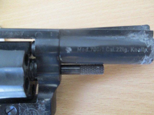 Mayer und Söhne Schreckschußrevolver 22 lang Mod. 701 – Bild 4