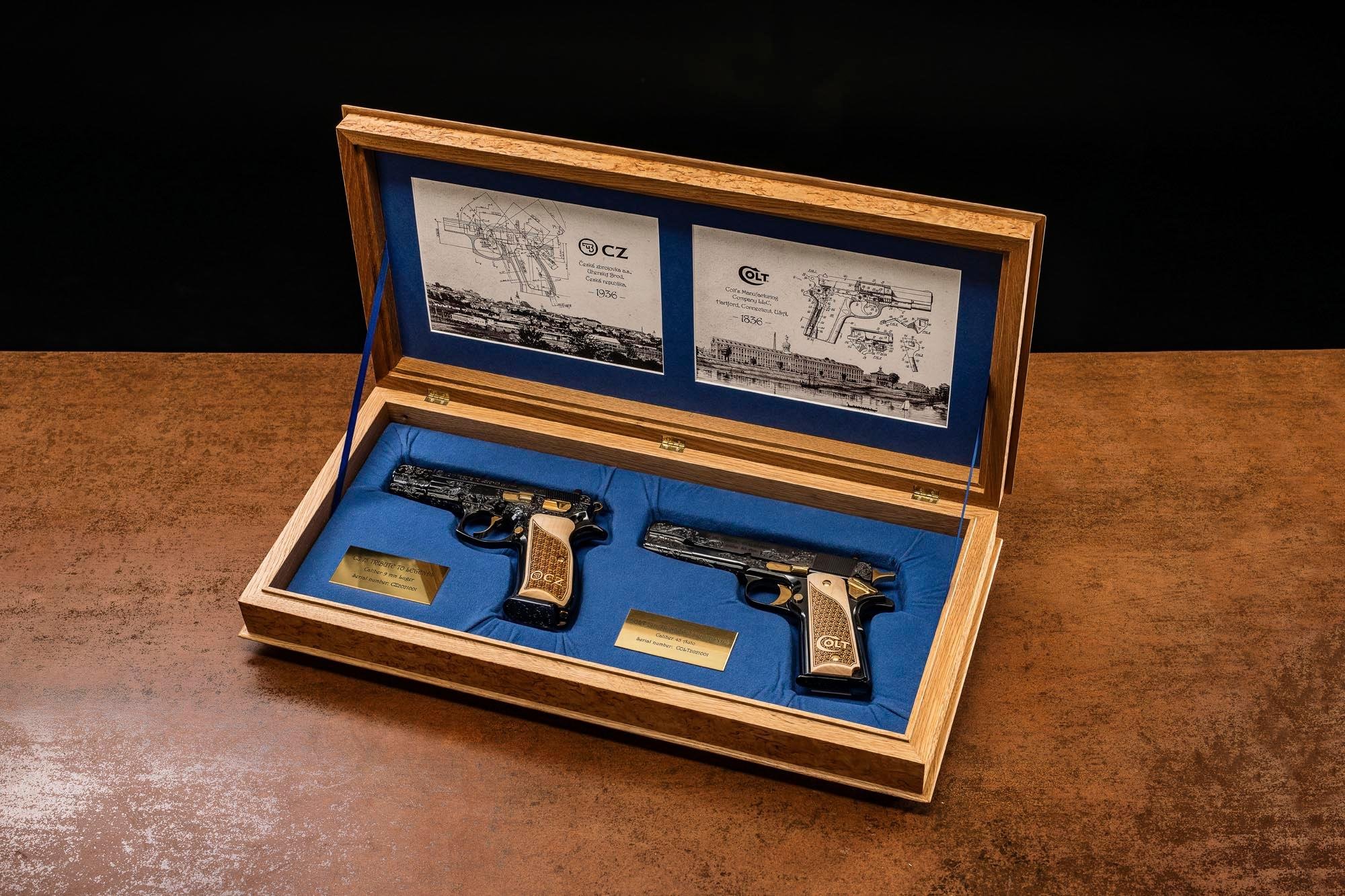 Tribute to Legends – CZ 75 and Colt 1911 in an exclusive collector’s set. Limited to only 50 sets! – Bild 1